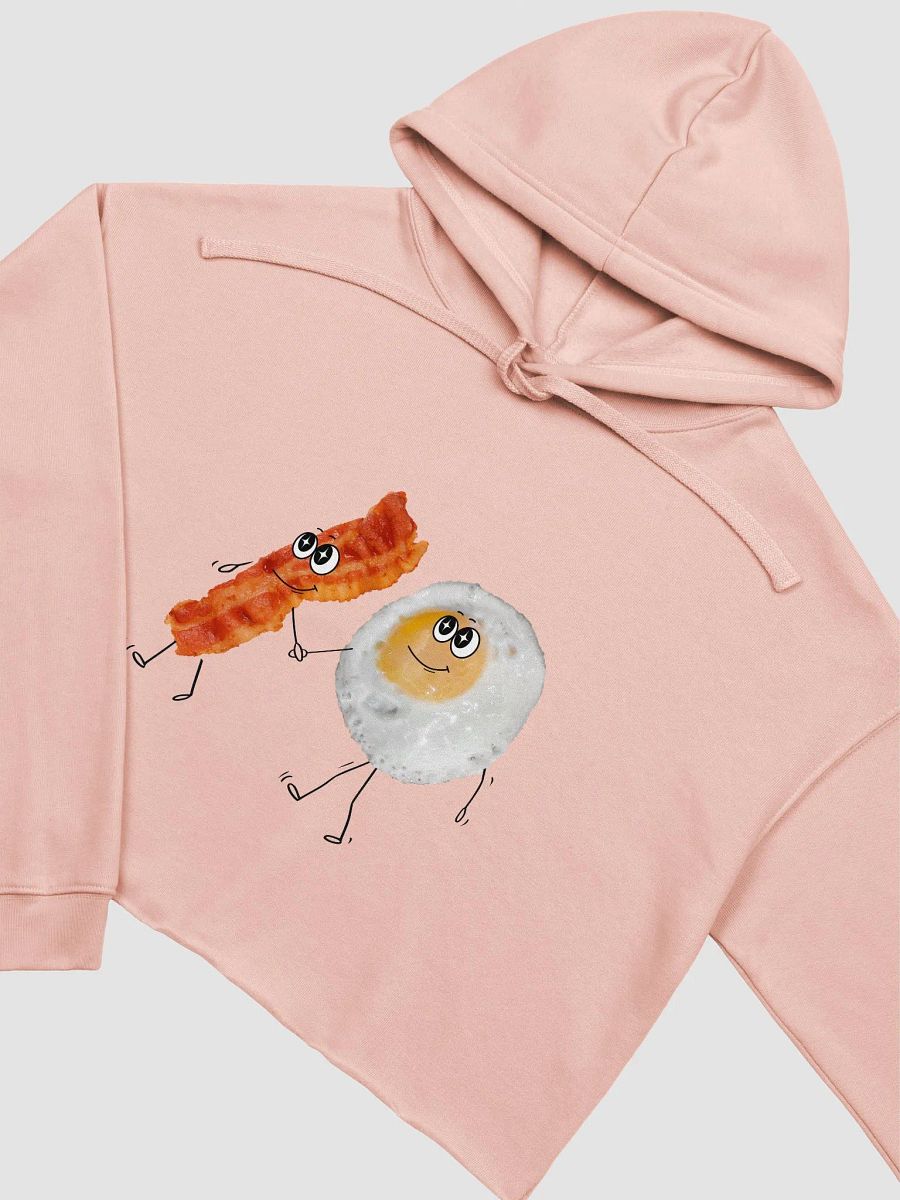 Breakfast Besties Bacon & Eggs Cropped Hoodie product image (1)