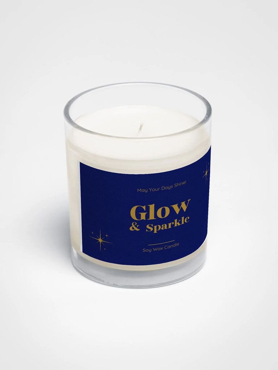 Glow & Sparkle Soy Wax Candle product image (2)
