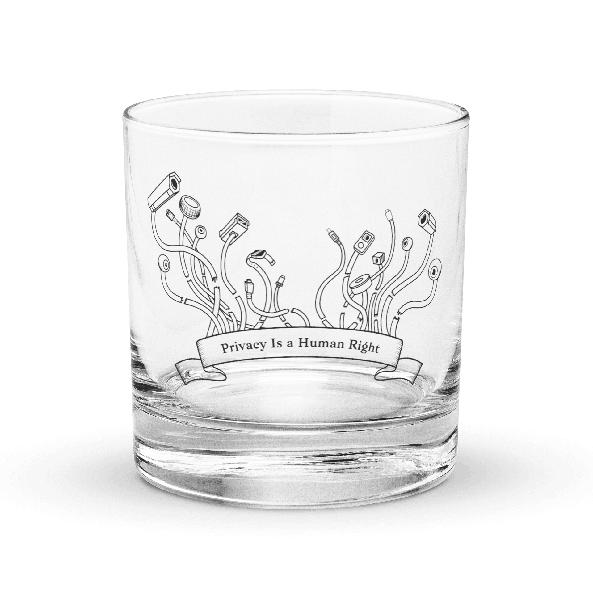 No Surveillance - Rocks Glass product image (1)