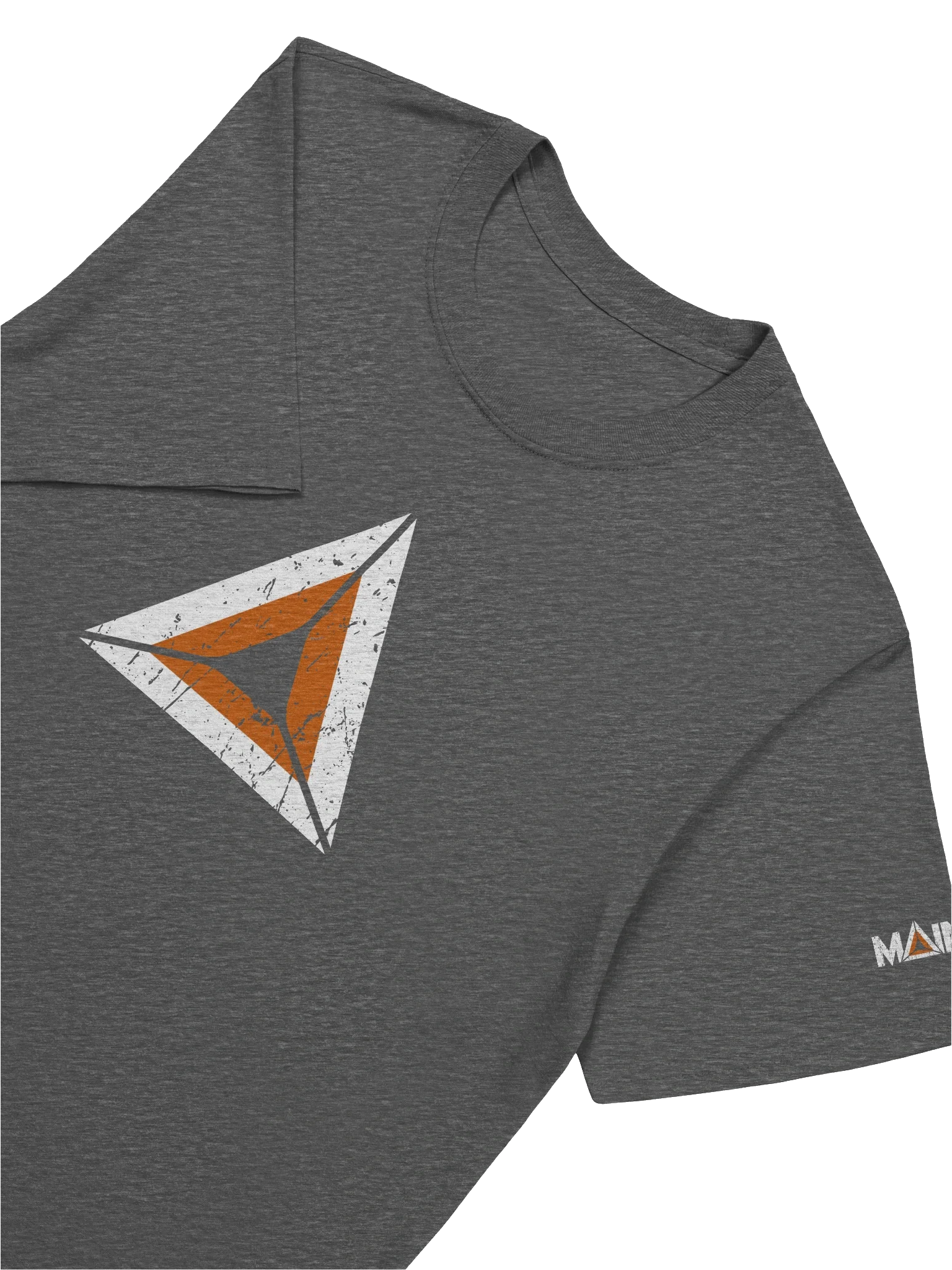 Mainloot Heather Grey Logo Tee product image (7)
