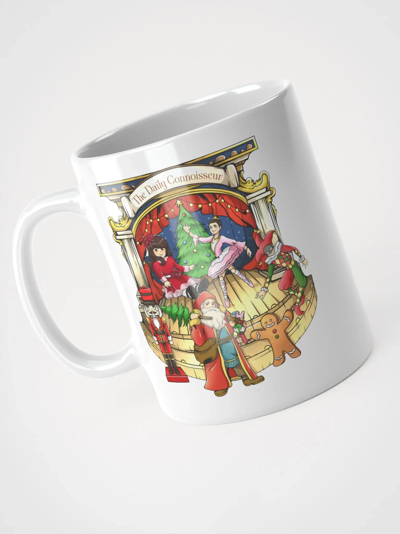 Happy Holidays Mug In White product image (8)