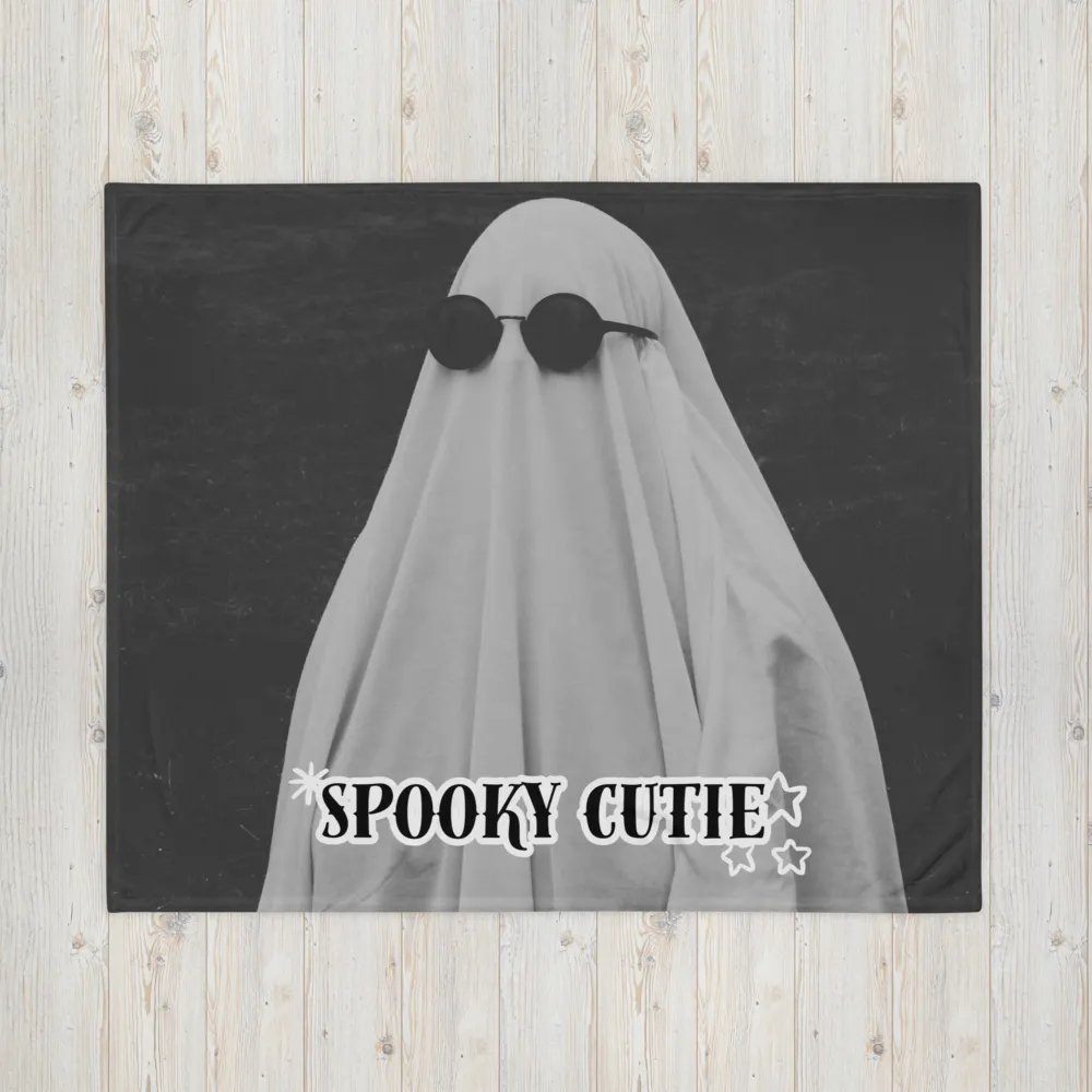 Spooky Cutie Throw Blanket product image (1)