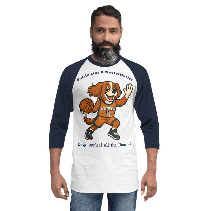 Cavalier King Charles Spaniel Unisex 3/4 Sleeve Raglan Shirt product image (20)