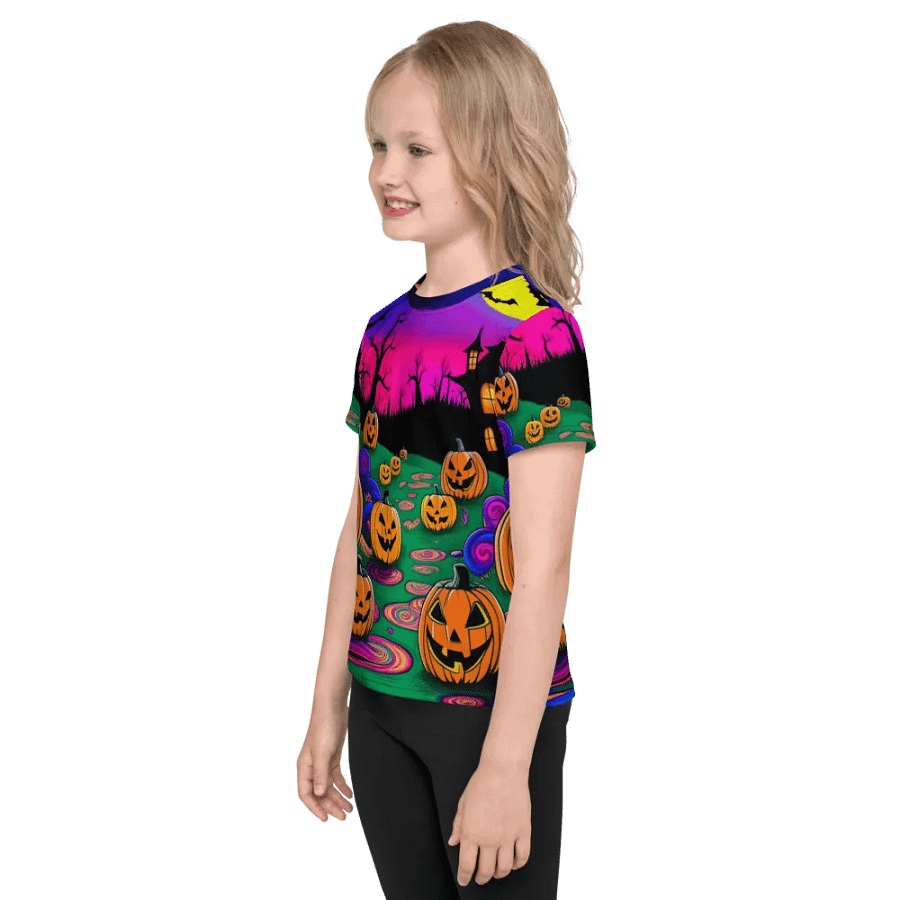 Haunted Pumpkins Habitat Kids T Shirt product image (5)