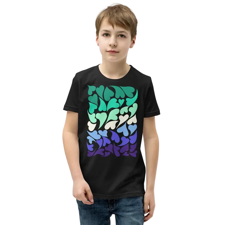 Nestled PRIDE Gay T-shirt (Youth) product image (1)