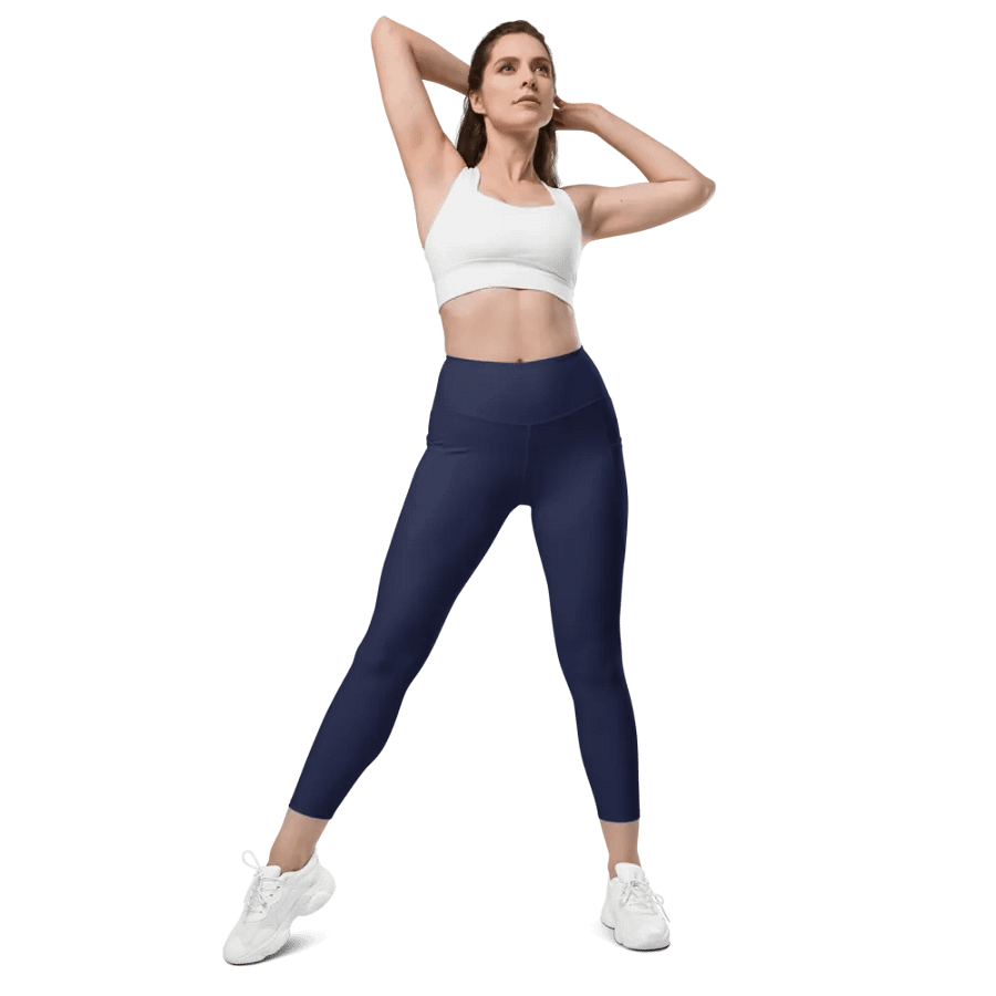 Sun-Defender Leggings with Chic Pockets product image (6)