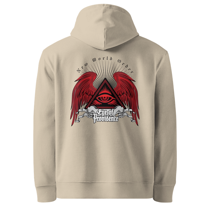 Man Hoodie Eagle Vings Stanley/Stella Unisex Organic Hoodie product image (1)