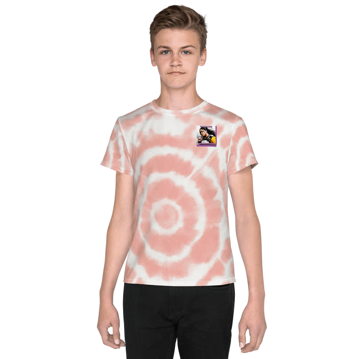 Pink Dream Tie-Dye Youth T-Shirt product image (1)