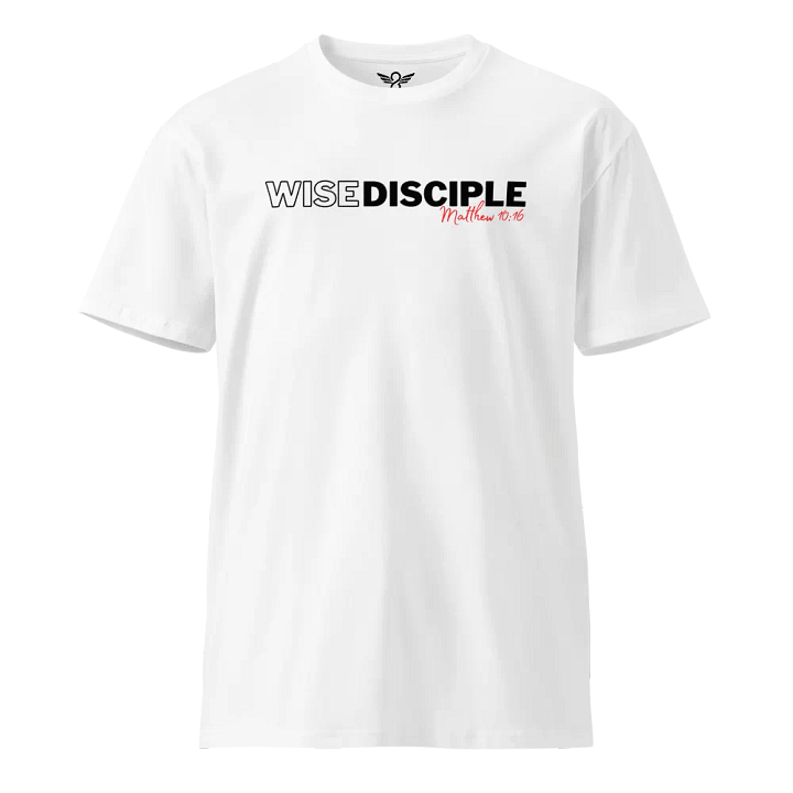 Wise Disciple Tee (White) product image (1)