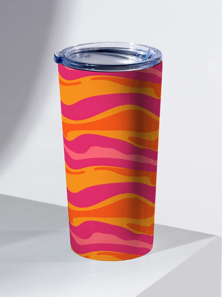 Sunset Wave Stainless Steel Tumbler product image (2)