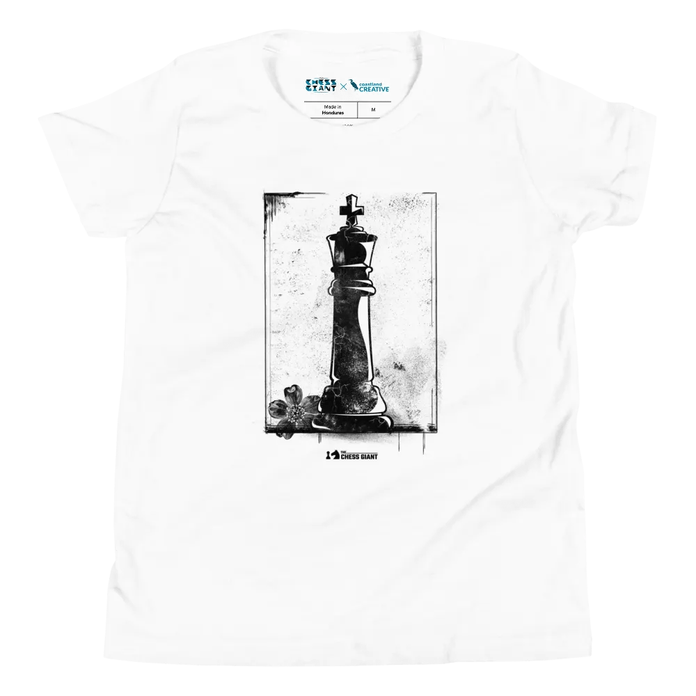 Grunge Chess: The King children's t-shirt product image (1)