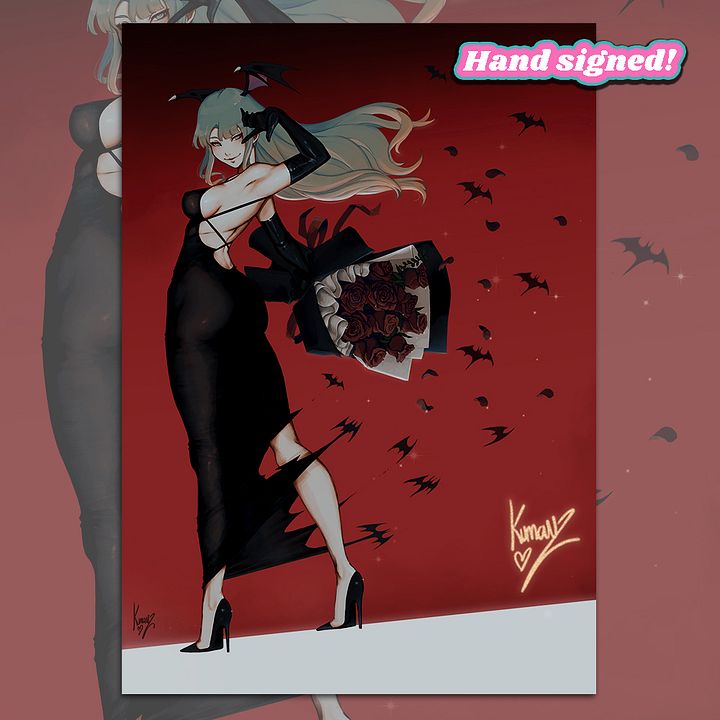 Romantic Aensland Signed Poster Print product image (1)