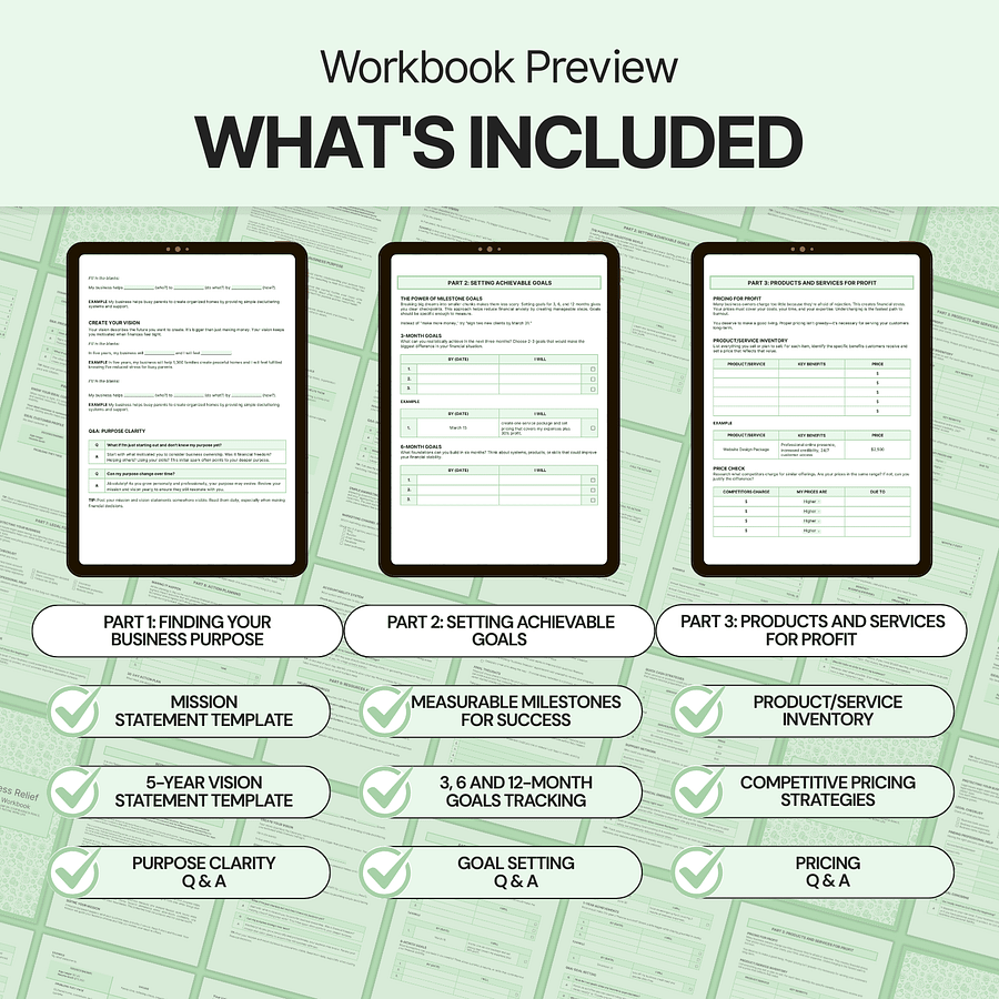 Financial Stress Relief - Google Docs product image (4)