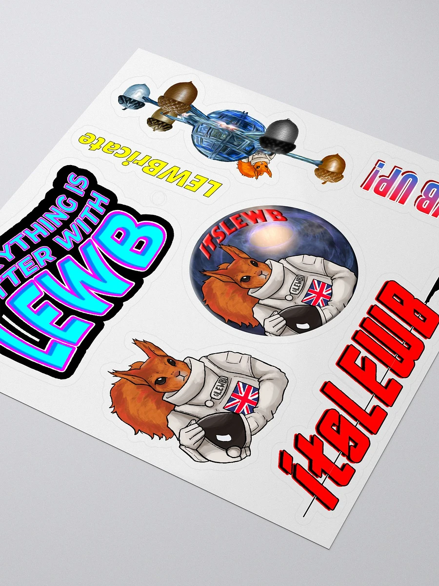 Sticky LEWB Pack - Kiss Cut Stickers product image (3)