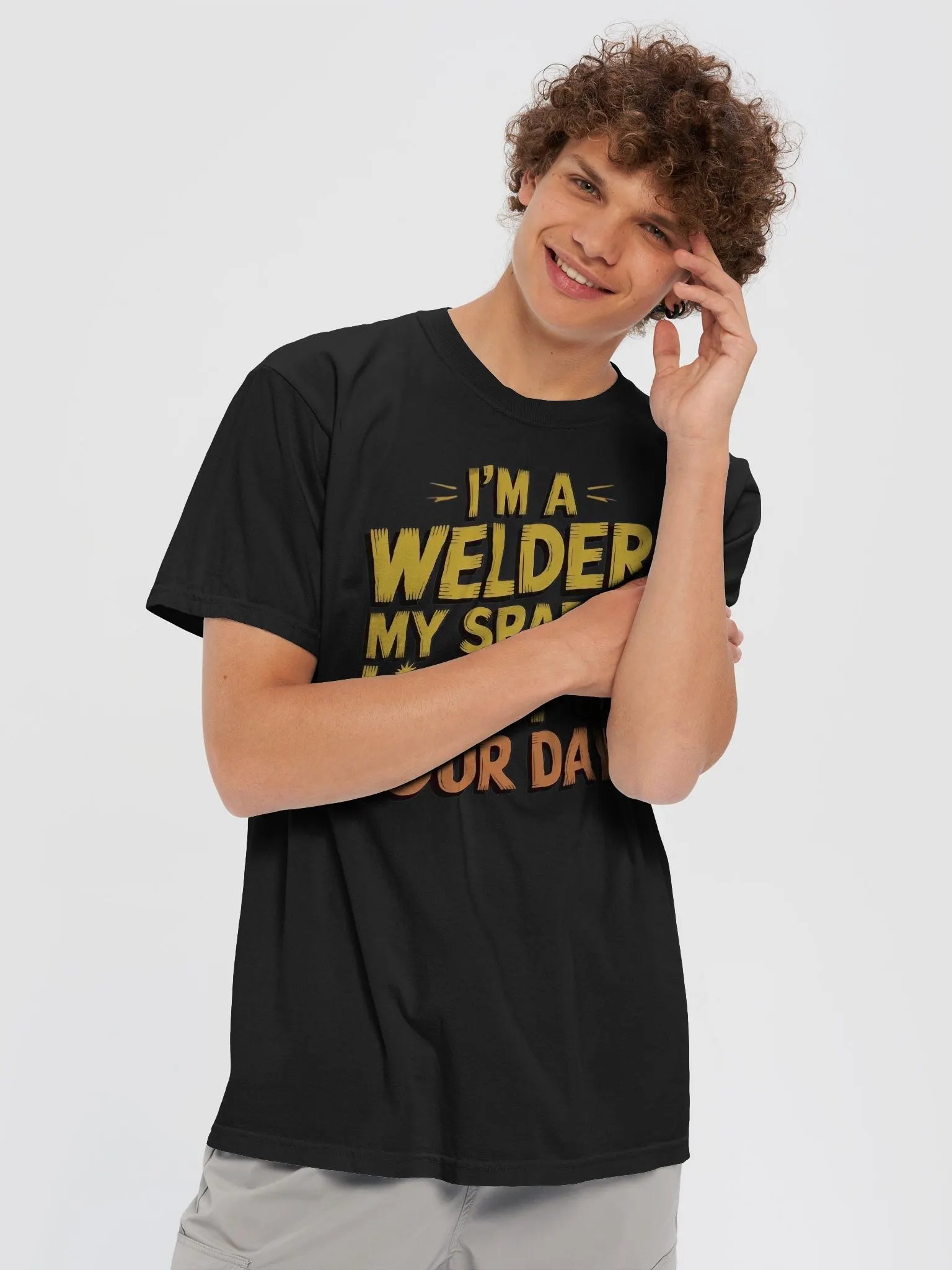 I’m a Welder—My Sparks Can Light Up Your Day! | Funny Welder Quote product image (5)