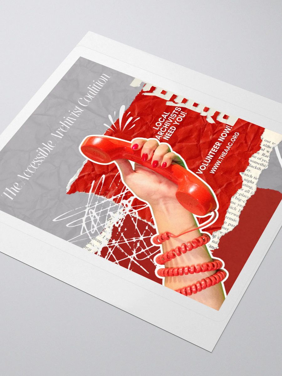THE AAC VOLUNTEER STICKER product image (8)