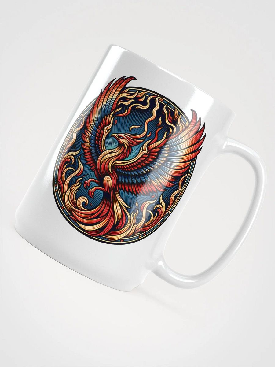 Phoenix Emblem Coffee Mug – Sip with Strength and Renewal 🔥🦅 product image (4)