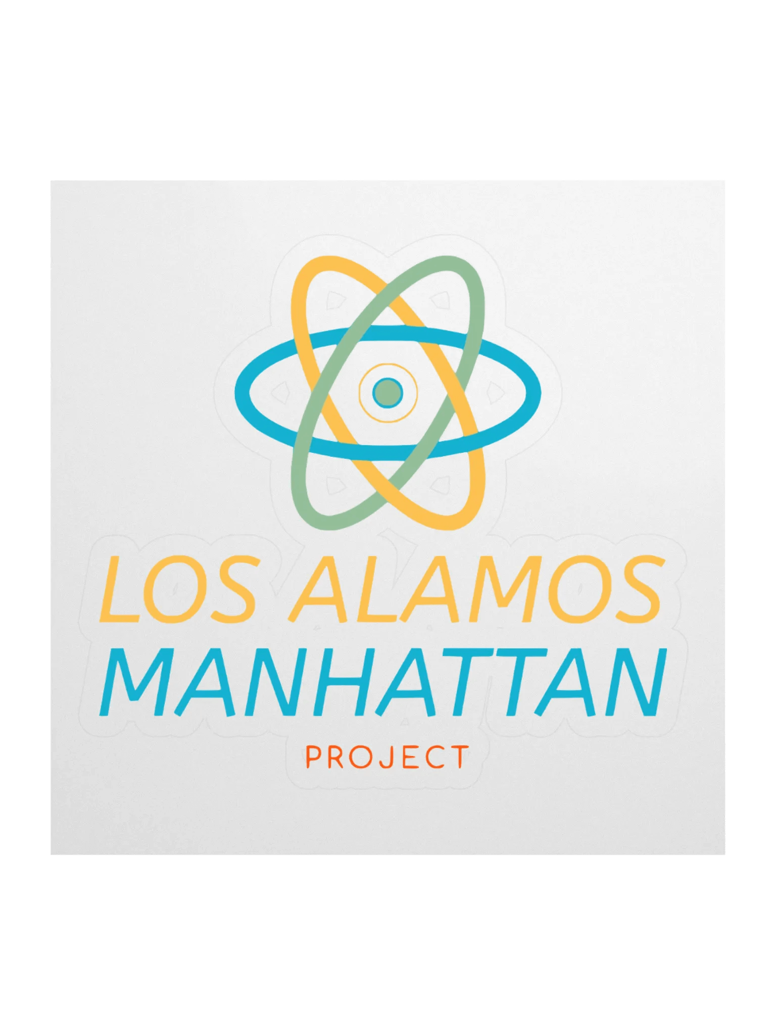 Los Alamos Manhattan Project Kiss Cut Sticker product image (1)