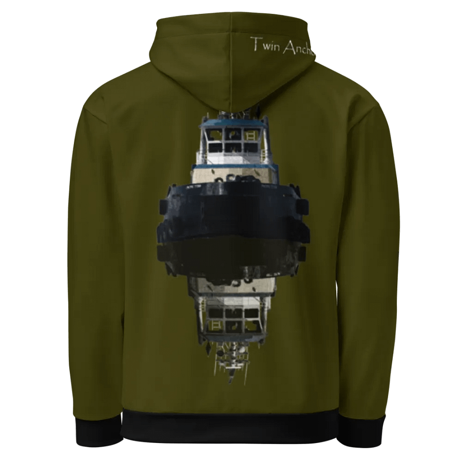 Green Pacific Titan Reflection Hoodie product image (11)