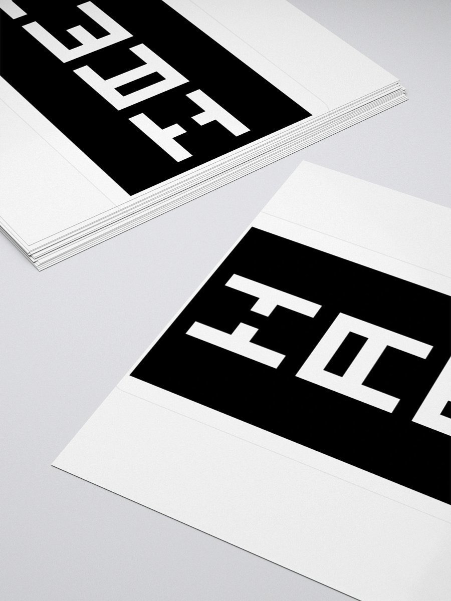 HAMY Sticker - Vertical, Black product image (4)