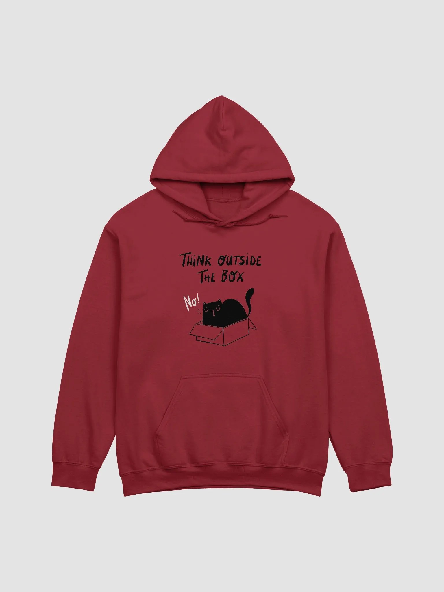 Think Inside the Box Cat Hoodie product image (28)