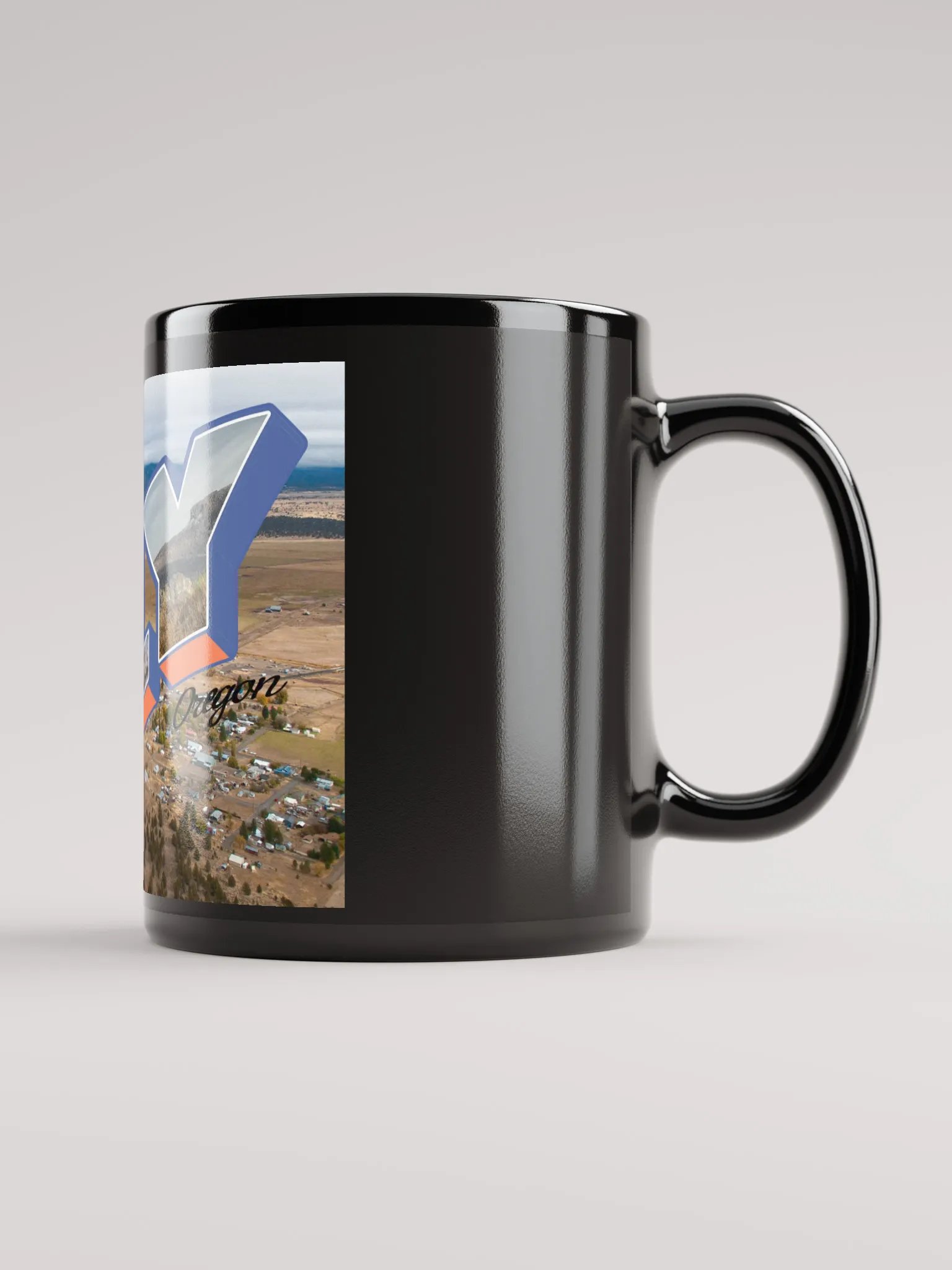 Greetings From Bly Coffee Cup (Black) product image (3)