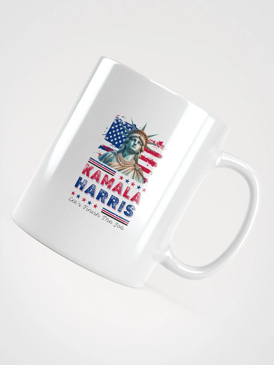 Lets Finish the Job Kamala Harris Supporter Mug product image (11)