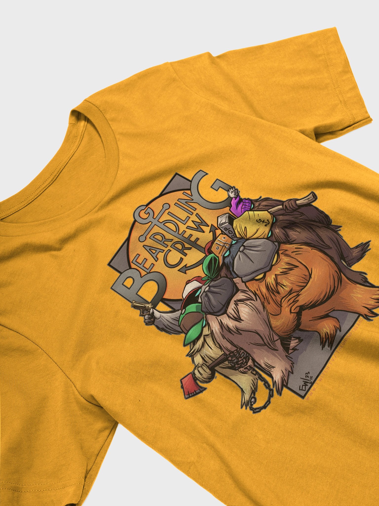 Beardling Crew -Unisex sizing- T-Shirt! product image (3)