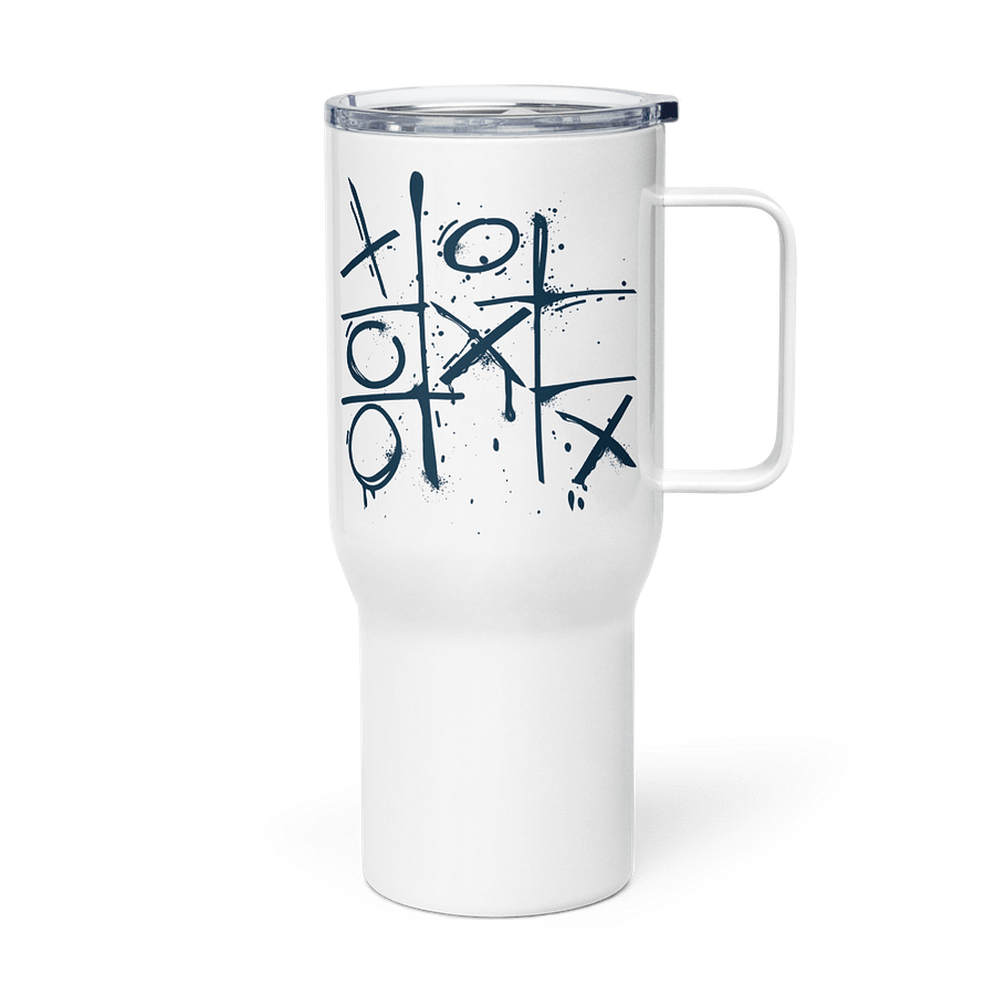 Strategic Tic-Tac-Toe Travel Mug product image (4)