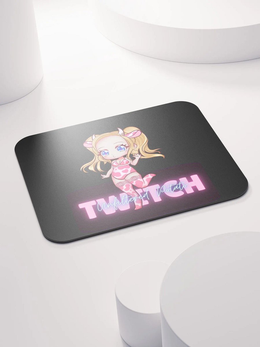 Chibi Cow-Printed Mouse Pad product image (4)