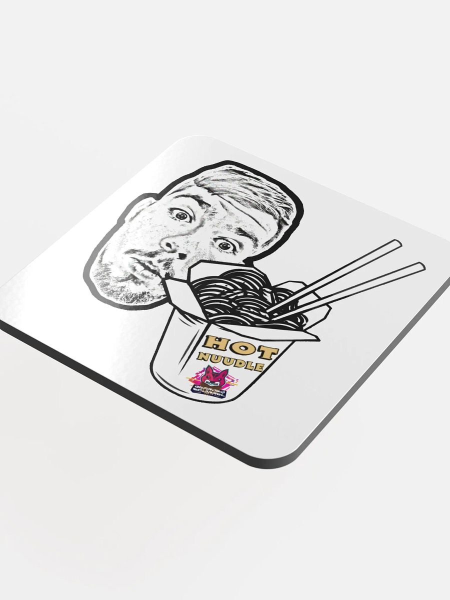 Hot Nuudle - Glossed Cork Coaster product image (4)