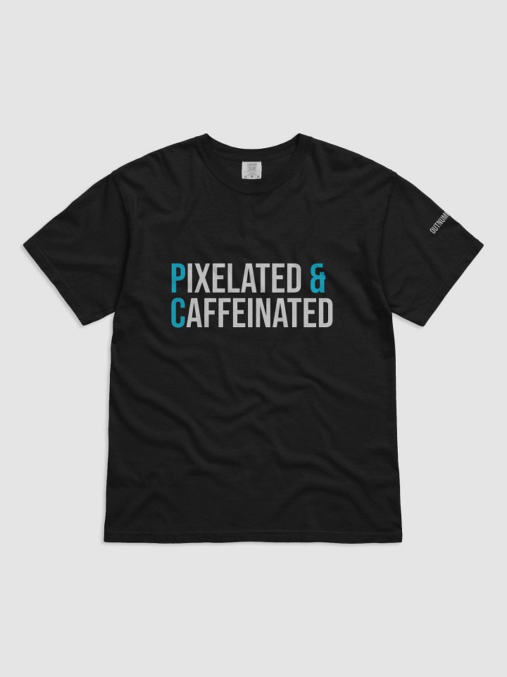 Pixelated & Caffeinated Men's Tee product image (2)