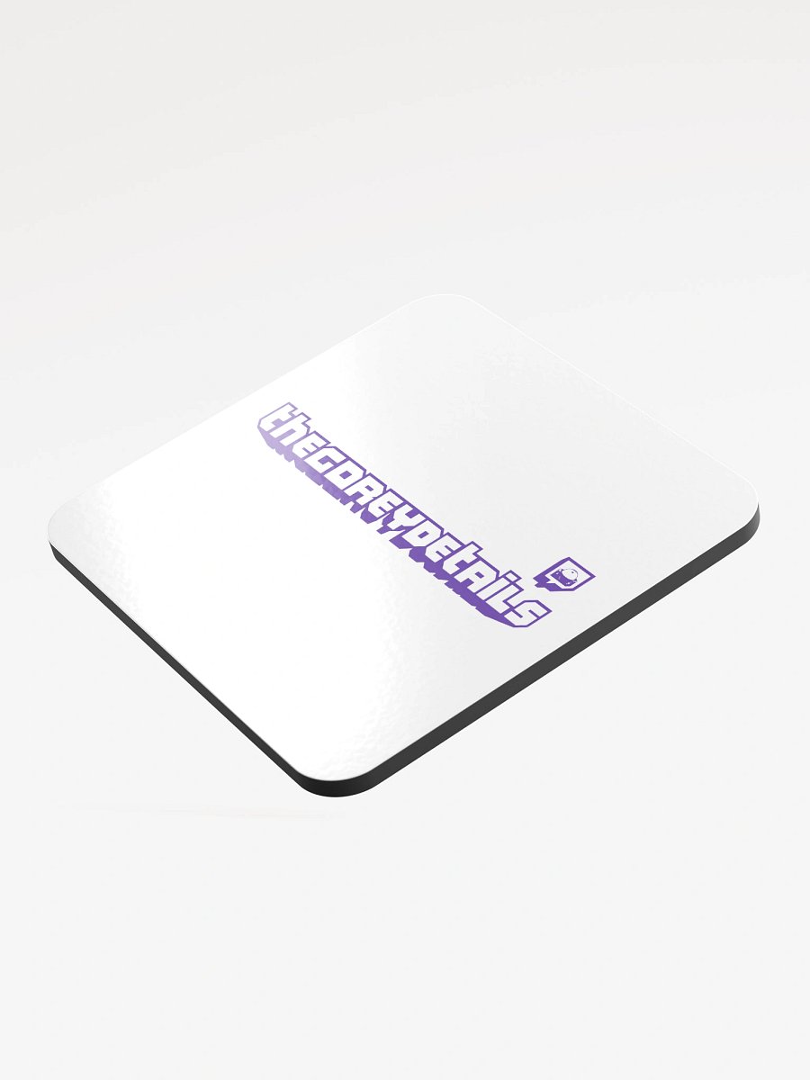 TTV Purple - Glossed Cork Coaster product image (3)