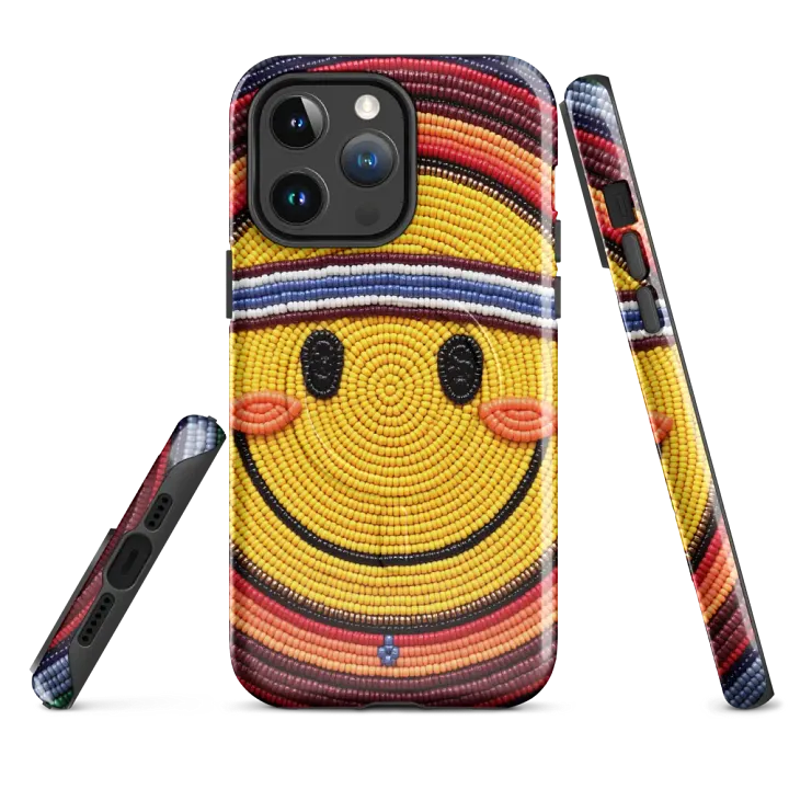 Native Smiley Face Faux-Beaded iPhone® Case product image (4)