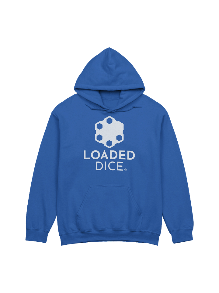 Loaded Dice Graphic Hoodie Blue product image (1)