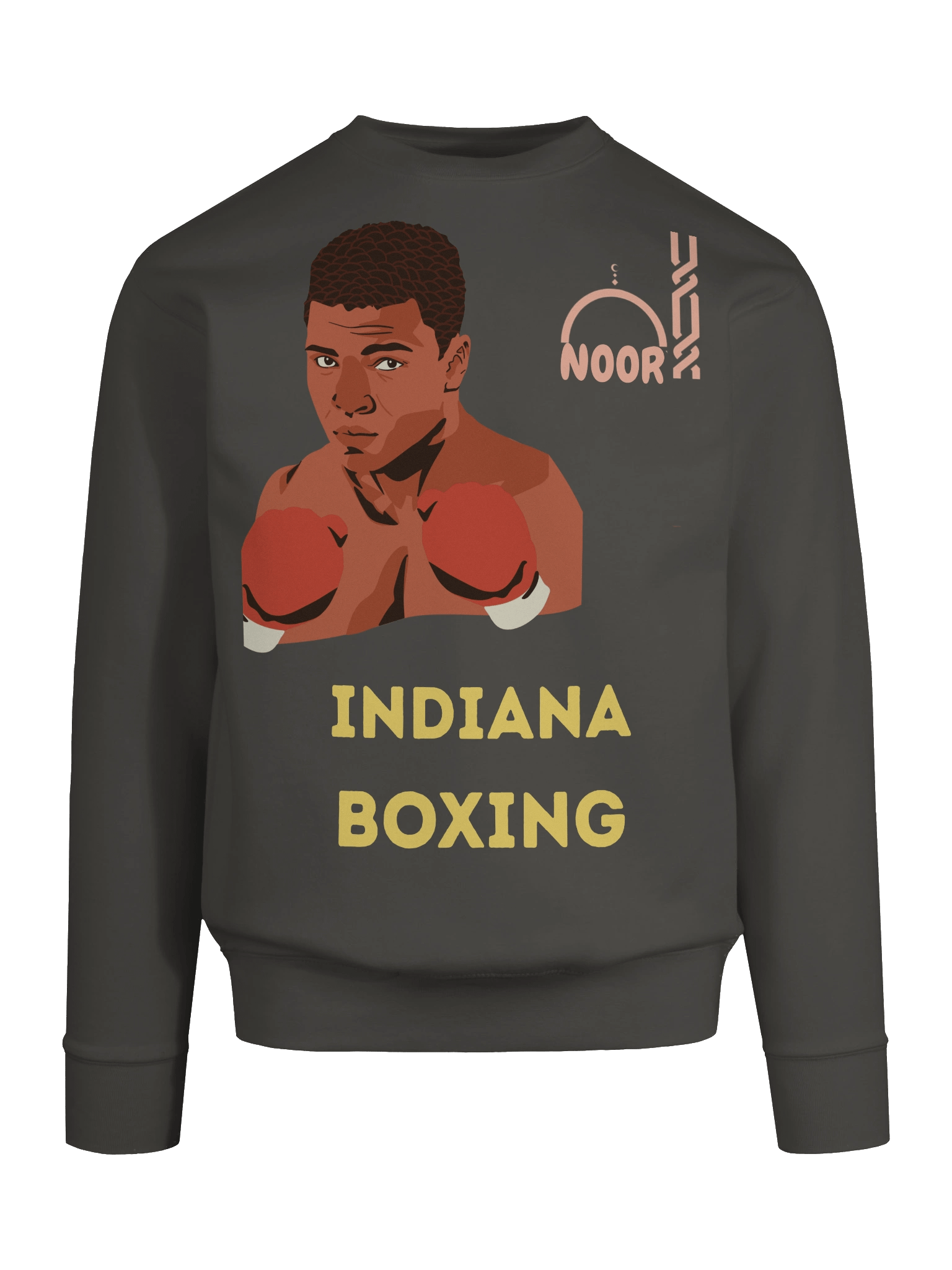 Noor Indiana Boxing Premium Cotton Sweatshirt product image (52)