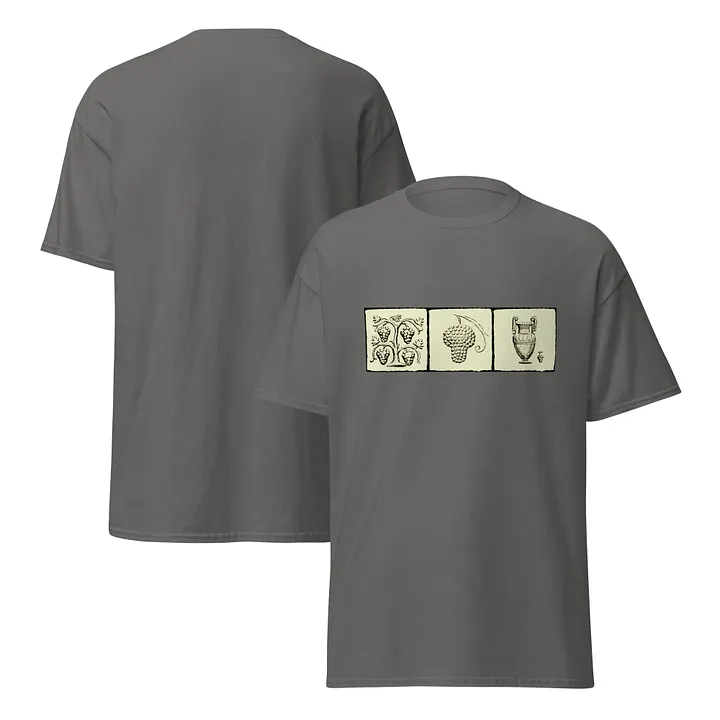 Grape and Wine Ancient Greek Art circa 3rd Century BC, T-Shirt product image (2)