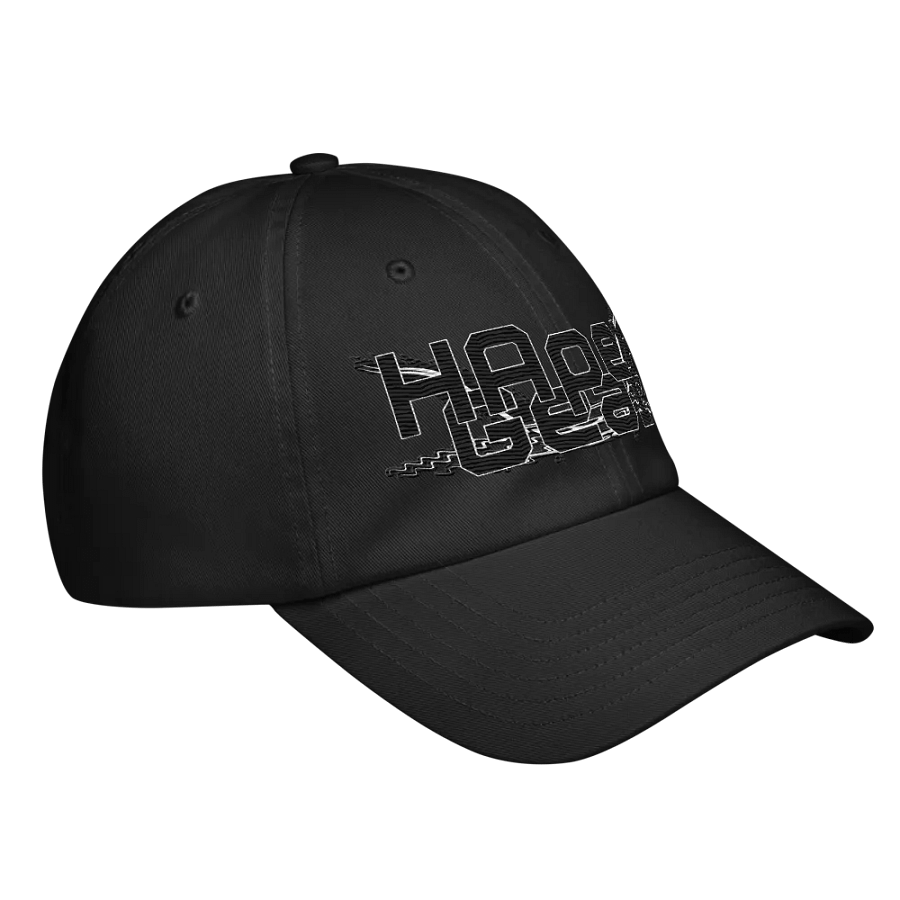 Black HApex Gear White Logo - Embroidered - Dad Hat product image (5)
