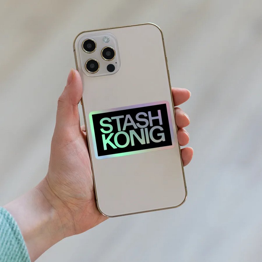 Stash Konig Minimal Logo Sticker product image (8)