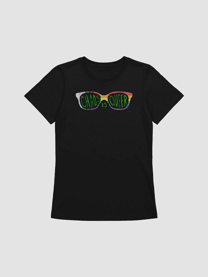 Chaos is Queer - Fitted Tee product image (4)