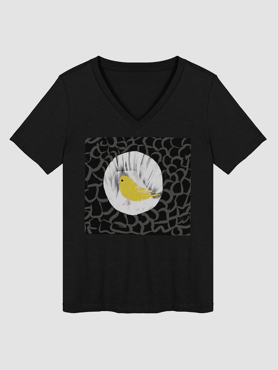 Canary In The Coalmine VNeck tee product image (4)