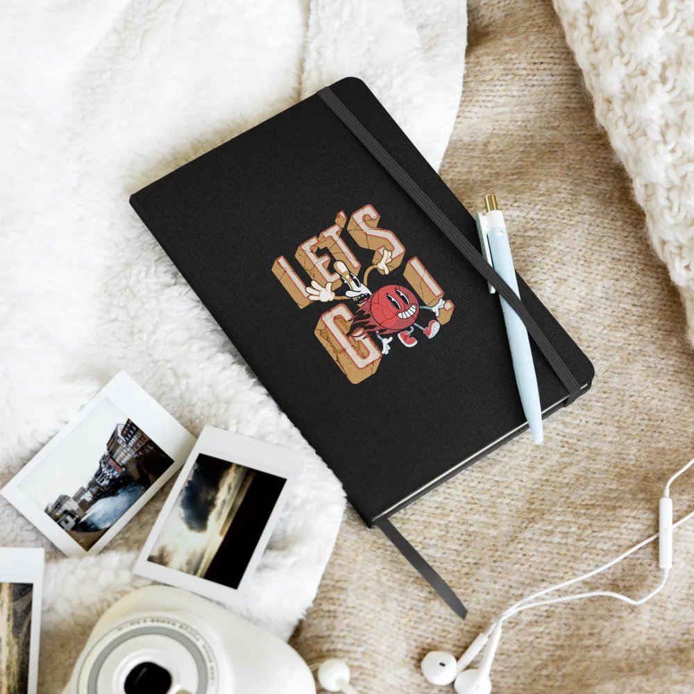Lets Go Mascot Bowling Character Hardcover Notebook product image (9)
