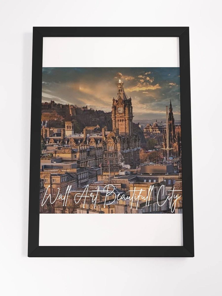 Edinburg Art Framed High-Quality Matte Poster (in) product image (4)
