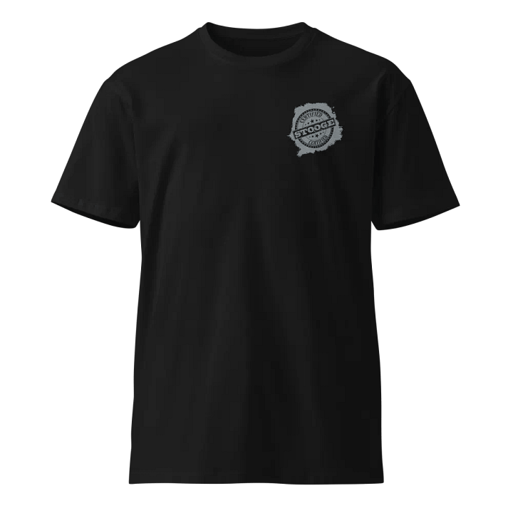 Certified Stooge - Silver - Embroidered T-Shirt product image (1)