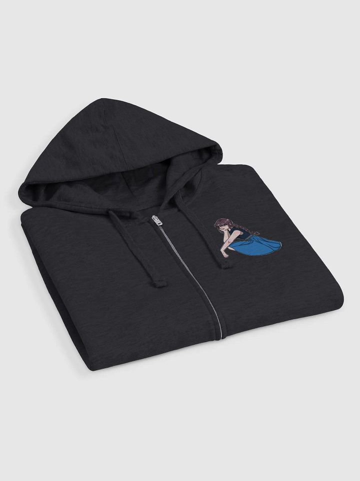 Over Overthinking Anime Zip Hoodie product image (2)