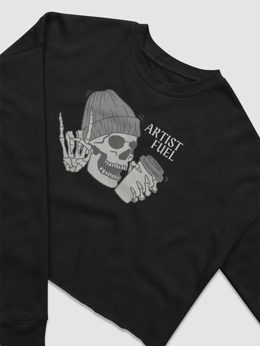 "Artist Fuel" Cropped Sweater product image (3)
