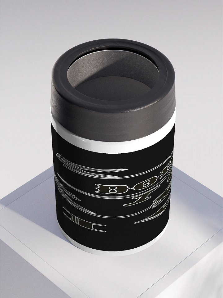 Don't Say I Wish Say I Will - Black - Stainless Steel Koozie product image (2)
