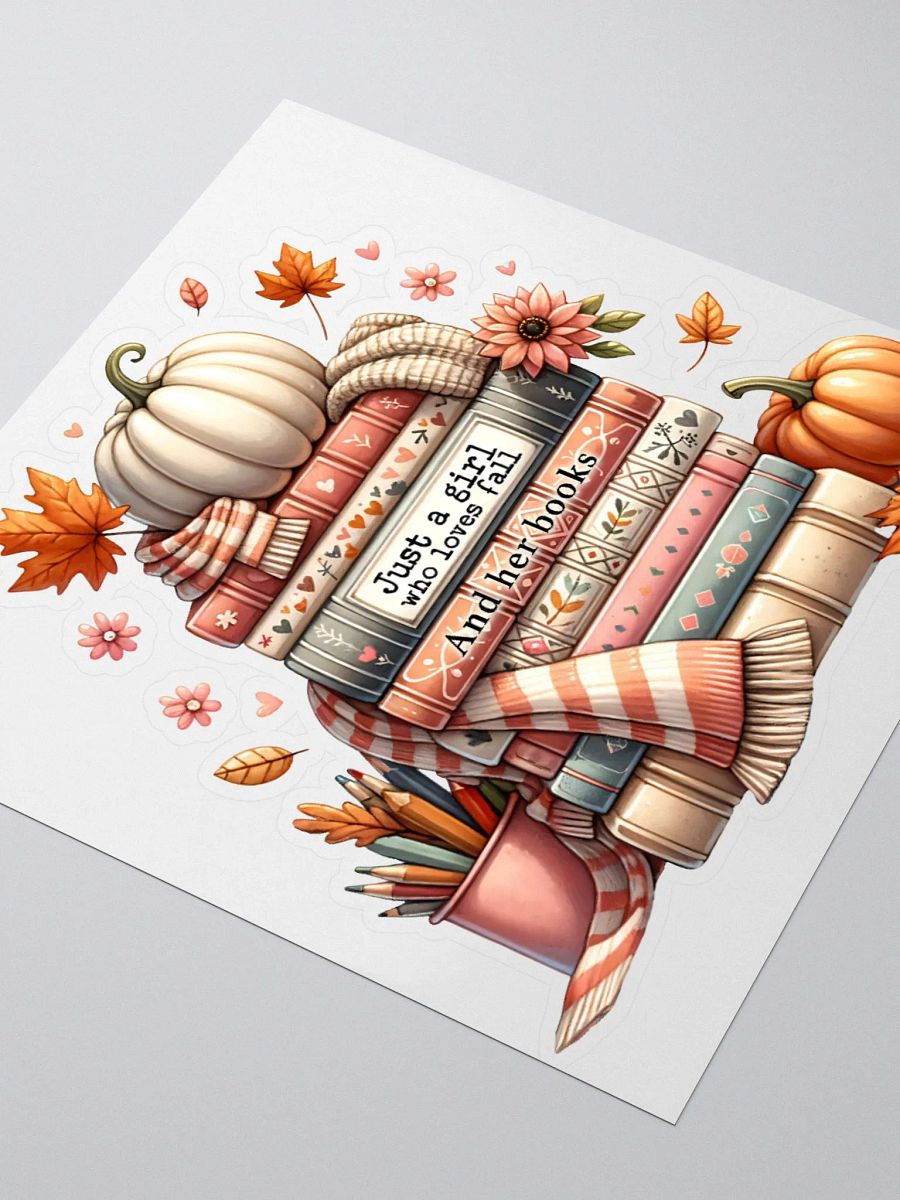 Just A Girl Who Loves Fall Sticker product image (3)