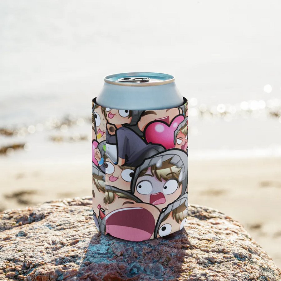 Dreamer Emoticon Gamer Can Cooler product image (9)
