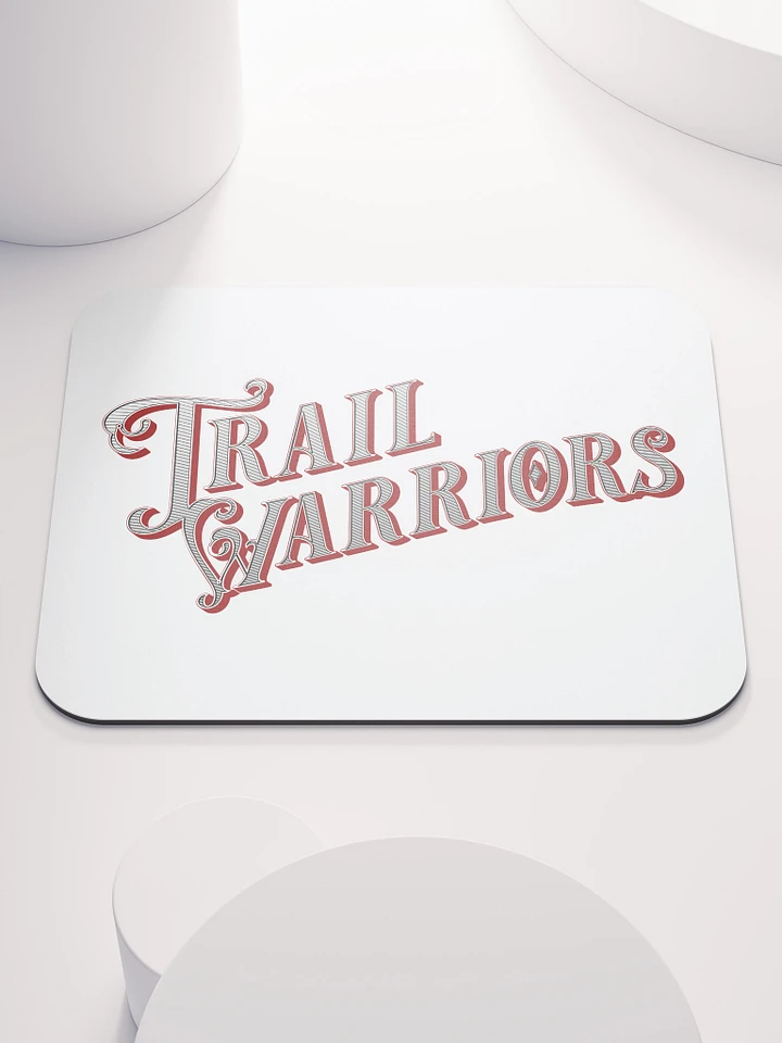 Red w/ Gradient Classic Trail Warriors Emblem Mouse Pad product image (1)